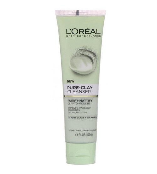 Loreal Pure-Clay Cleanser Purify-Mattify Clay 130ml